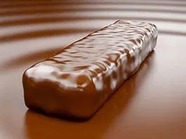 Chocolate coated bar