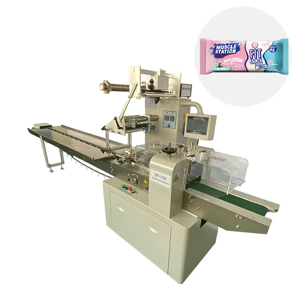 Horizontal Flow Wrapping Machine (Upper Reel)